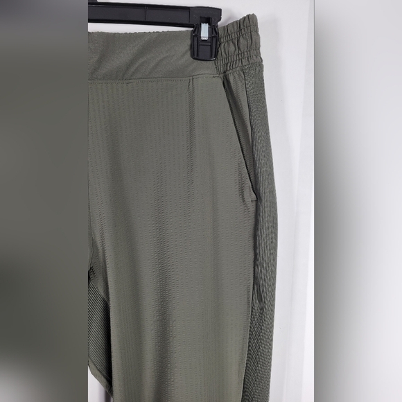Athleta Textured Brooklyn Green Joggers #703 Size 8 - Picture 5 of 14